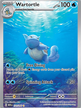 Wartortle (171/165) [Scarlet & Violet: 151]