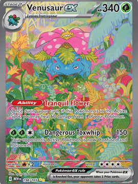 Venusaur ex (198/165) [Scarlet & Violet: 151]