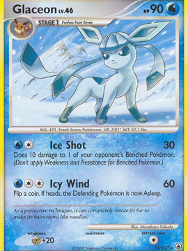Glaceon (20/100) [Diamond & Pearl: Majestic Dawn]