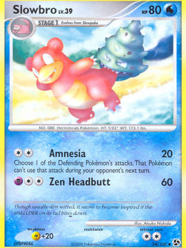Slowbro (54/106) [Diamond & Pearl: Great Encounters]