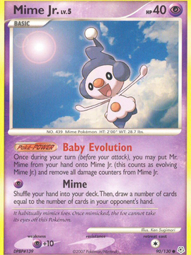 Mime Jr. (90/130) [Diamond & Pearl: Base Set]