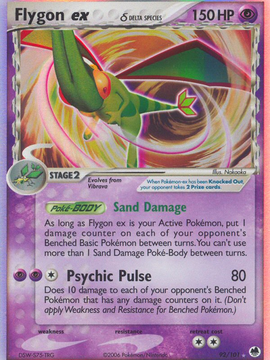 Flygon ex (92/101) (Delta Species) [EX: Dragon Frontiers]