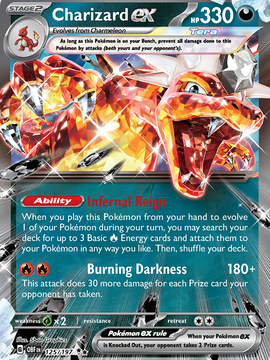 Charizard ex (125) [SV03: Obsidian Flames] Holofoil