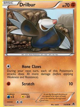 Drilbur (54/98) [Black & White: Emerging Powers]