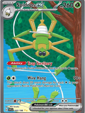 Spidops ex (243/198) [Scarlet & Violet: Base Set]