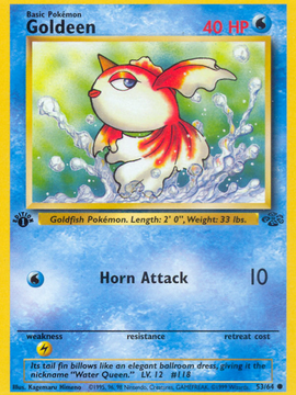 Goldeen (53/64) [Jungle 1st Edition]