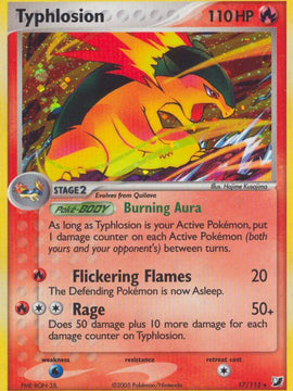 Typhlosion(17/115) (Theme Deck Exclusive) [EX: Unseen Forces]