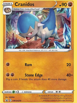 Cranidos (SWSH274) [Sword & Shield: Black Star Promos]