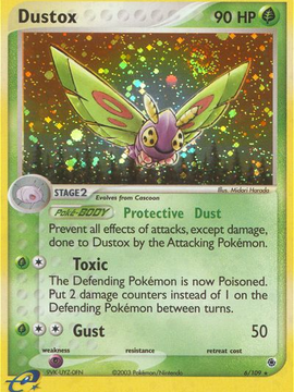 Dustox (6/109) [EX: Ruby & Sapphire]