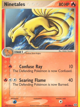 Ninetales (38/106) [EX: Emerald]