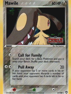 Mawile (17/108) (Stamped) [EX: Power Keepers]