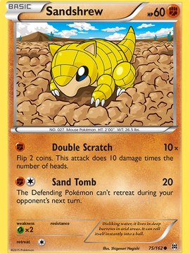 Sandshrew (75/162) [XY: BREAKthrough]