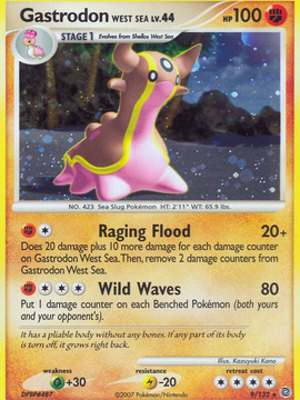Gastrodon West Sea (9/132) [Diamond & Pearl: Secret Wonders]