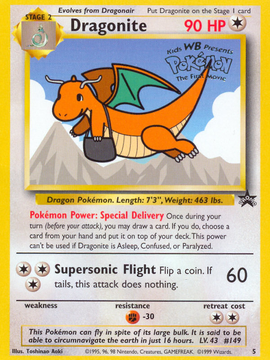 Dragonite (5) [Wizards of the Coast: Black Star Promos]