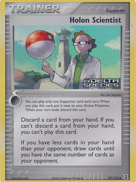 Holon Scientist (97/113) (Stamped) [EX: Delta Species]