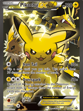 Pikachu EX (XY124) [XY: Black Star Promos]