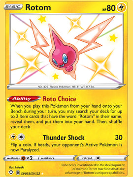 Rotom (SV038/SV122) [Sword & Shield: Shining Fates]