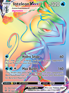 Inteleon VMAX (195/192) [Sword & Shield: Rebel Clash]