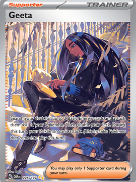 Geeta (226/197) [Scarlet & Violet: Obsidian Flames]