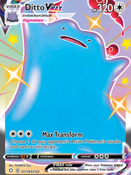 Ditto VMAX (SV119/SV122) [Sword & Shield: Shining Fates]