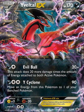 Yveltal EX (XY08) [XY: Black Star Promos]