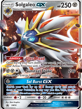 Solgaleo GX (SM16) [Sun & Moon: Black Star Promos]