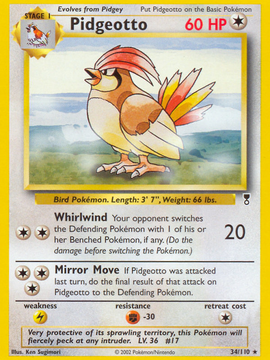 Pidgeotto (34/110) [Legendary Collection]