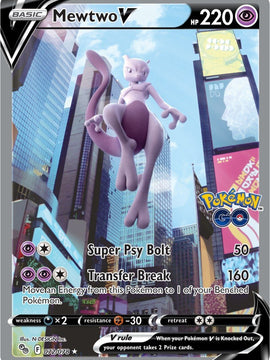 Mewtwo V (072/078) [Pokémon GO]