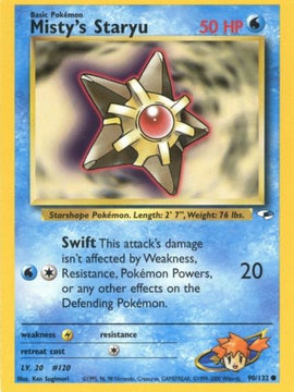 Misty's Staryu (90/132) [Gym Heroes Unlimited]