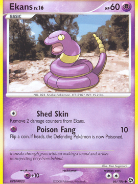 Ekans (66/106) [Diamond & Pearl: Great Encounters]