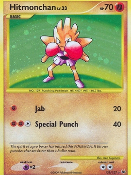 Hitmonchan (129/127) [Platinum: Base Set]