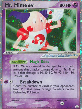 Mr. Mime ex (110/112) [EX: FireRed & LeafGreen]