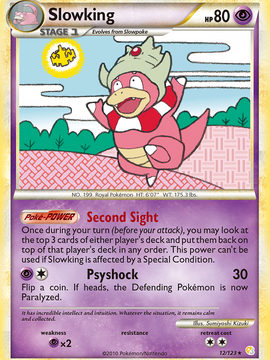 Slowking (12/123) [HeartGold & SoulSilver: Base Set]
