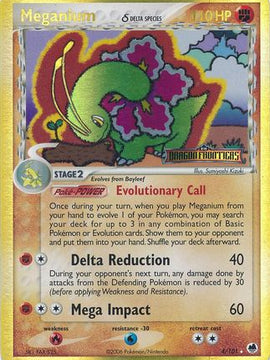 Meganium (4/101) (Delta Species) (Stamped) [EX: Dragon Frontiers]
