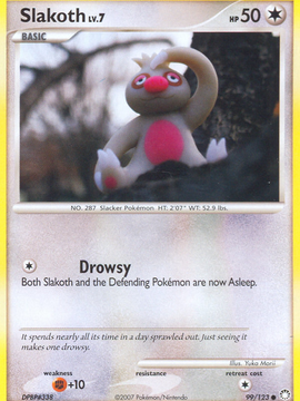 Slakoth (99/123) [Diamond & Pearl: Mysterious Treasures]