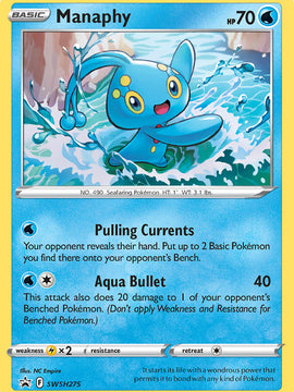 Manaphy (SWSH275) [Sword & Shield: Black Star Promos]