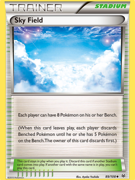 Sky Field (89/108) [XY: Roaring Skies]