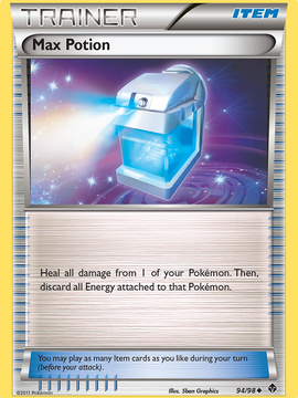 Max Potion (94/98) [Black & White: Emerging Powers]