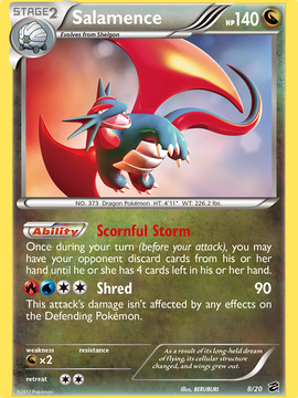 Salamence (8/20) [Black & White: Dragon Vault]