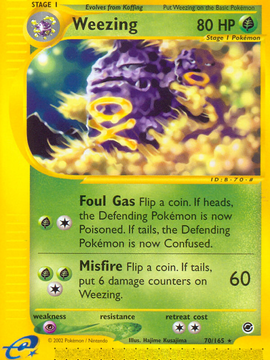 Weezing (70/165) [Expedition: Base Set]