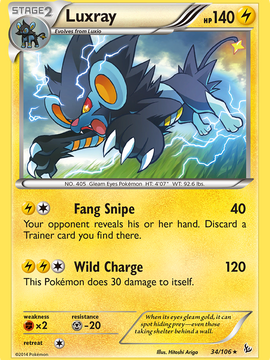 Luxray (34/106) [XY: Flashfire]