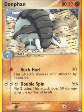 Donphan (40/110) [EX: Holon Phantoms]