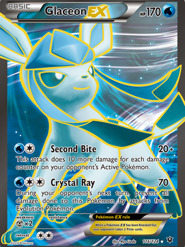 Glaceon EX (116/124) [XY: Fates Collide]
