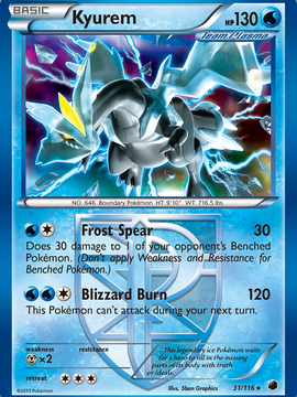Kyurem (31/116) [Black & White: Plasma Freeze]
