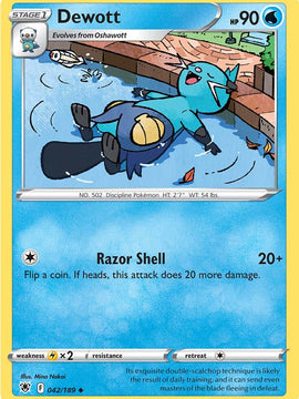 Dewott (042/189) [Sword & Shield: Astral Radiance]