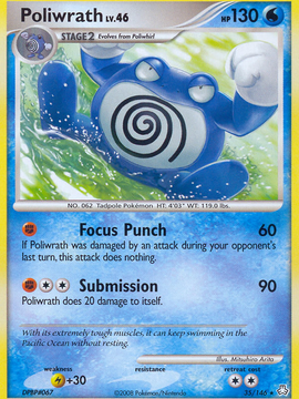 Poliwrath (35/146) [Diamond & Pearl: Legends Awakened]