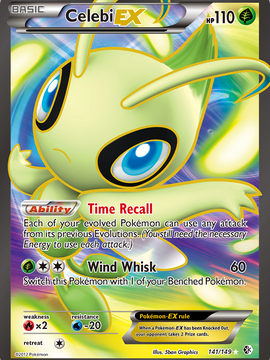 Celebi EX (141/149) [Black & White: Boundaries Crossed]