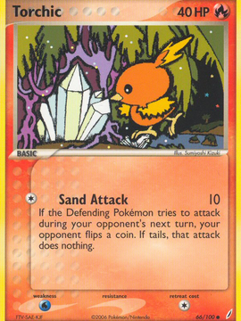 Torchic (66/100) [EX: Crystal Guardians]