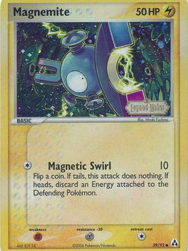 Magnemite (59/92) (Stamped) [EX: Legend Maker]