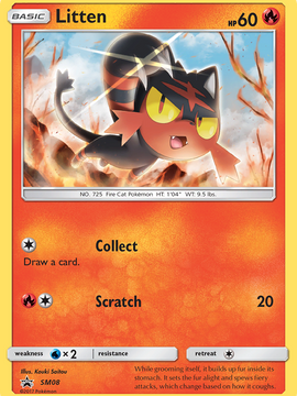 Litten (SM08) [Sun & Moon: Black Star Promos]